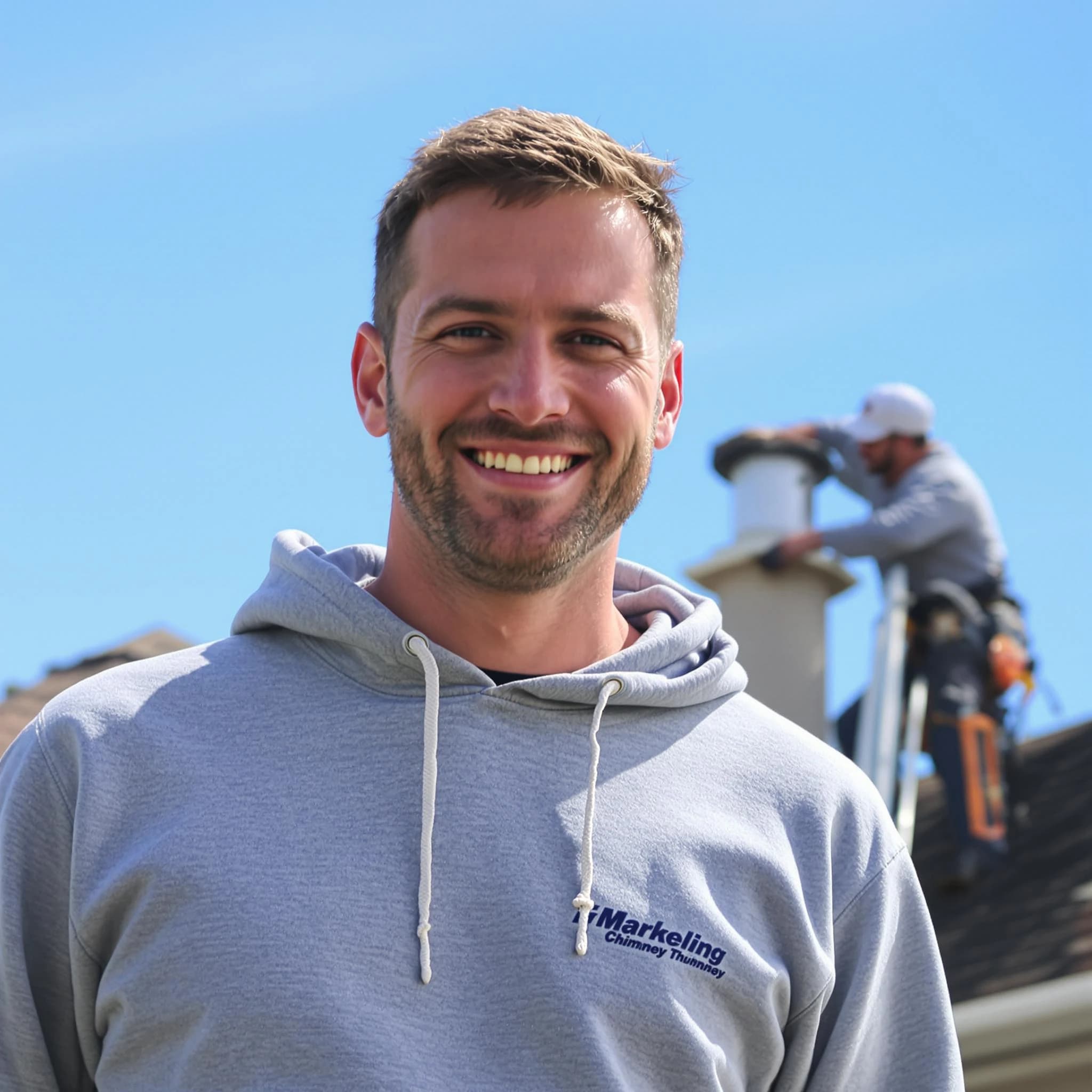 The Marshall Chimney Sweep team.