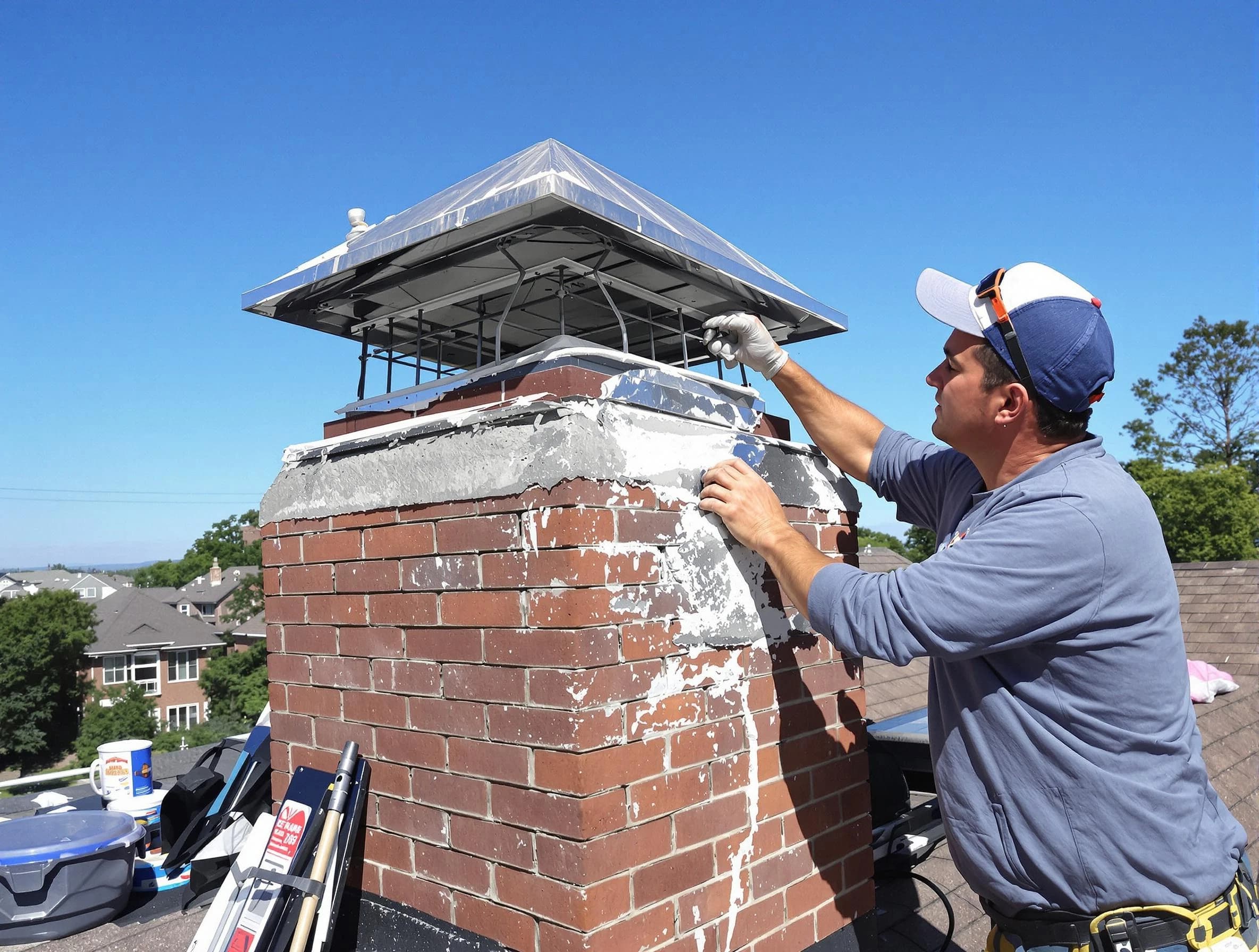 Chimney Crown Services service in Marshall, PA